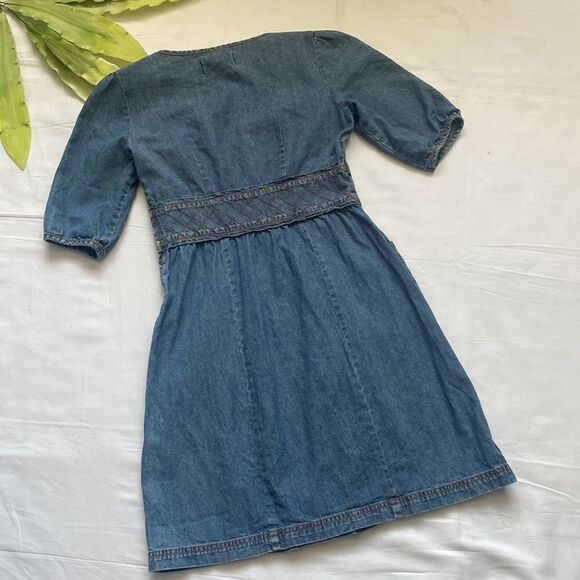 𝅺⭐️ECOTE Quilted Denim Dress⭐️ - Picture 10 of 13